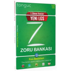 Tonguç Akademi Yayınları 8. Sınıf 1. Dönem Konuları Fen Bilimleri Zoru Bankası