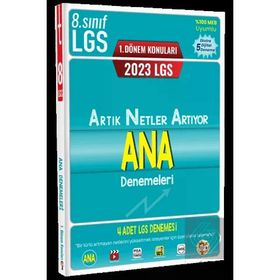 Tonguç Akademi Yayınları 8. Sınıf LGS 1. Dönem Ana Denemeleri