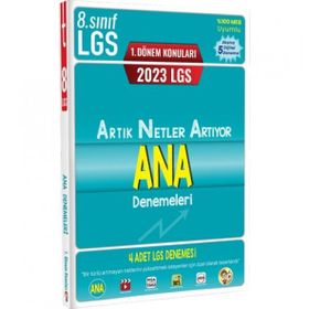 Tonguç Akademi Yayınları 8. Sınıf LGS 1. Dönem Ana Denemeleri