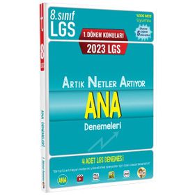 Tonguç Akademi Yayınları 8. Sınıf LGS 1. Dönem Ana Denemeleri