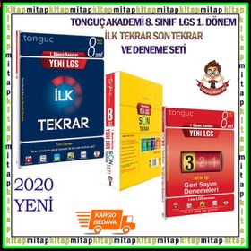 Tonguç Akademi Yayınları 8. Sınıf LGS 1. Dönem Doz Denemeleri