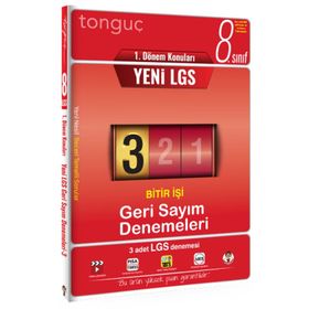 Tonguç Akademi Yayınları 8. Sınıf LGS 1. Dönem Doz Denemeleri