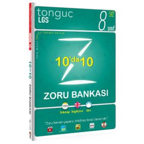 Tonguç Akademi Yayınları 8. Sınıf LGS 10'da 10 Zoru Bankası