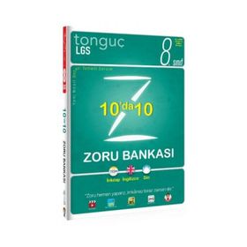 Tonguç Akademi Yayınları 8. Sınıf LGS 10'da 10 Zoru Bankası