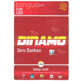 Tonguç Akademi Yayınları 8. Sınıf LGS İnkılap Tarihi Dinamo Soru Bankası