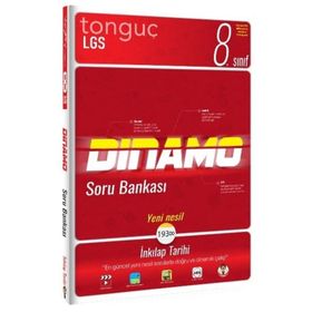 Tonguç Akademi Yayınları 8. Sınıf LGS İnkılap Tarihi Dinamo Soru Bankası