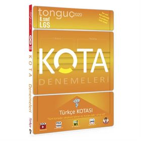 Tonguç Akademi Yayınları 8. Sınıf LGS Kota Konu Taramaları Türkçe Kotası
