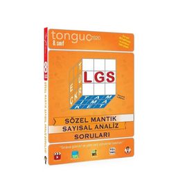 Tonguç Akademi Yayınları 8. Sınıf Lgs Sözel Mantık Sayısal Analiz Soruları