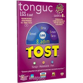 Tonguç Akademi Yayınları 8. Sınıf LGS Tost 8. Adım