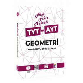 Tonguç Akademi Yayınları Akıl Fikir Mektebi TYT-AYT Geometri Konu Özetli Soru Bankası