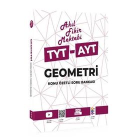 Tonguç Akademi Yayınları Akıl Fikir Mektebi TYT-AYT Geometri Konu Özetli Soru Bankası