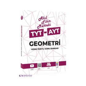 Tonguç Akademi Yayınları Akıl Fikir Mektebi TYT-AYT Geometri Konu Özetli Soru Bankası