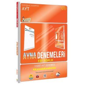 Tonguç Akademi Yayınları AYT Eşit Ağırlık Ayna Denemeleri