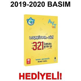 Tonguç Akademi Yayınları AYT Rehber Matematik Logaritma Dizi 321 Soruda Bitir İşi