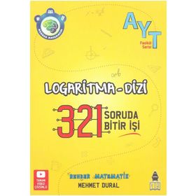 Tonguç Akademi Yayınları AYT Rehber Matematik Logaritma Dizi 321 Soruda Bitir İşi