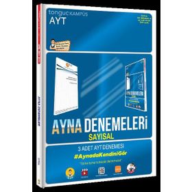 Tonguç Akademi Yayınları AYT Sayısal Ayna Denemeleri