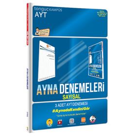 Tonguç Akademi Yayınları AYT Sayısal Ayna Denemeleri