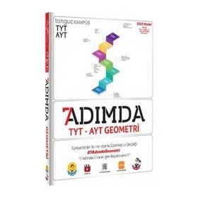 Tonguç Akademi Yayınları Kampüs 7 Adımda Tyt-ayt Geometri Soru Bankası