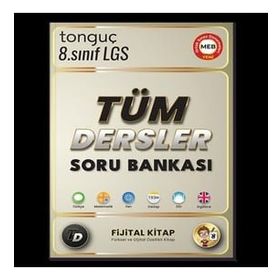 Tonguç Akademi Yayınları Lgs 8.Sınıf Tüm Dersler Soru Bankası