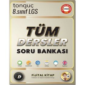 Tonguç Akademi Yayınları Lgs 8.Sınıf Tüm Dersler Soru Bankası