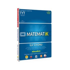Tonguç Akademi Yayınları TYT Matematik İlk 12 Konu Soru Bankası