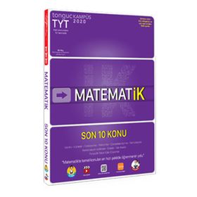 Tonguç Akademi Yayınları TYT Matematik Son 10 Konu Soru Bankası