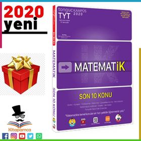 Tonguç Akademi Yayınları TYT Matematik Son 10 Konu Soru Bankası