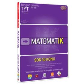Tonguç Akademi Yayınları TYT Matematik Son 10 Konu Soru Bankası