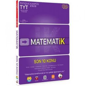 Tonguç Akademi Yayınları TYT Matematik Son 10 Konu Soru Bankası