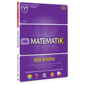 Tonguç Akademi Yayınları TYT Matematik Son 10 Konu Soru Bankası