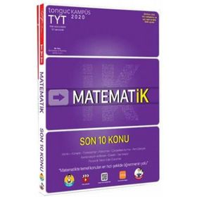 Tonguç Akademi Yayınları TYT Matematik Son 10 Konu