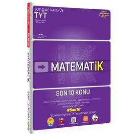 Tonguç Akademi Yayınları TYT Matematik Son 10 Konu