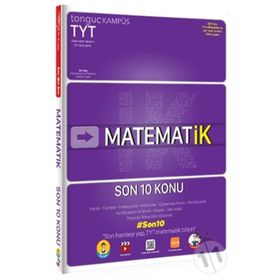 Tonguç Akademi Yayınları TYT Matematik Son 10 Konu