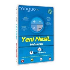Tonguç Akademi Yeni Nesil Matematik 7'den 8'e Yaz Kitabı