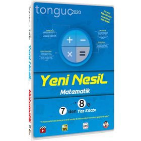 Tonguç Akademi Yeni Nesil Matematik 7'den 8'e Yaz Kitabı