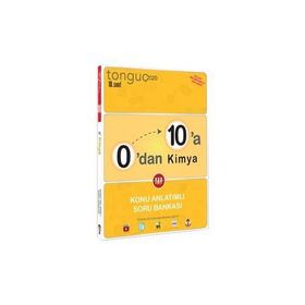 Tonguç Yayınları 0'dan 10'a 10.Sınıf Kimya Konu Anlatımlı Soru Bankası
