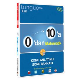 Tonguç Yayınları 0'dan 10'a 10.Sınıf Matematik Konu Anlatımlı Soru Bankası