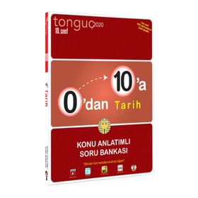 Tonguç Yayınları 0'dan 10'a 10.Sınıf Tarih Konu Anlatımlı Soru Bankası