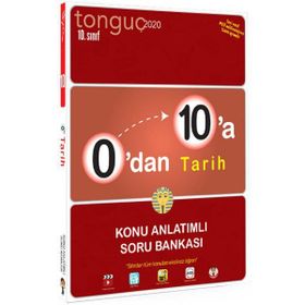 Tonguç Yayınları 0'dan 10'a 10.Sınıf Tarih Konu Anlatımlı Soru Bankası