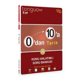 Tonguç Yayınları 0'dan 10'a 10.Sınıf Tarih Konu Anlatımlı Soru Bankası