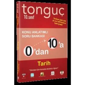 Tonguç Yayınları 0'dan 10'a 10.Sınıf Tarih Konu Anlatımlı Soru Bankası