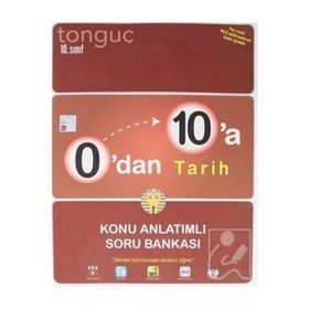 Tonguç Yayınları 0'dan 10'a 10.Sınıf Tarih Konu Anlatımlı Soru Bankası