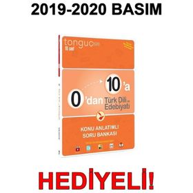 Tonguç Yayınları 0'dan 10'a 10.Sınıf Türk Dili ve Edebiyatı Konu Anlatımlı Soru Bankası