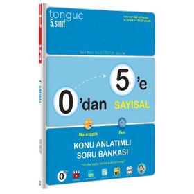 Tonguç Yayınları 0´dan 5´e Sayısal Konu Anlatımlı Soru Bankası