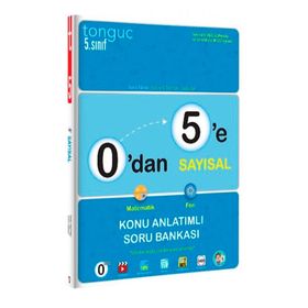Tonguç Yayınları 0´dan 5´e Sayısal Konu Anlatımlı Soru Bankası