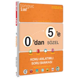 Tonguç Yayınları 0´dan 5´e Sözel Konu Anlatımlı Soru Bankası