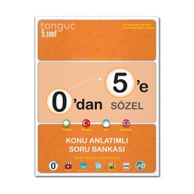 Tonguç Yayınları 0´dan 5´e Sözel Konu Anlatımlı Soru Bankası
