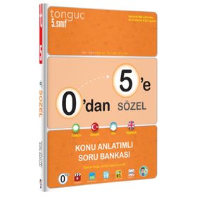 Tonguç Yayınları 0´dan 5´e Sözel Konu Anlatımlı Soru Bankası