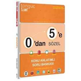 Tonguç Yayınları 0´dan 5´e Sözel Konu Anlatımlı Soru Bankası
