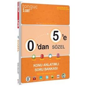 Tonguç Yayınları 0´dan 5´e Sözel Konu Anlatımlı Soru Bankası